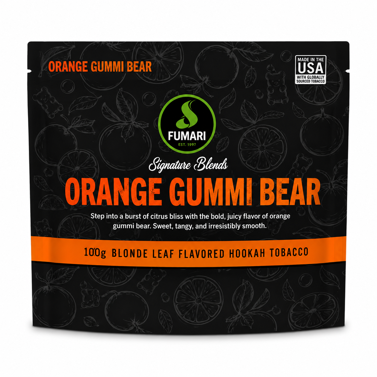 Fumari 100g Orange Gummi Bear