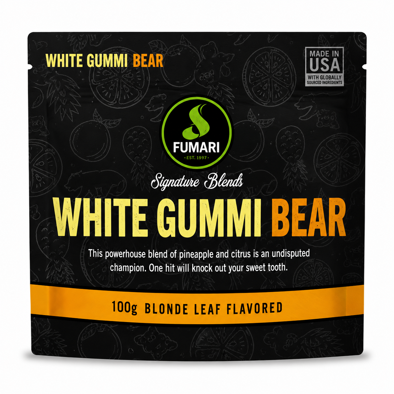 Fumari 100g White Gummi Bear